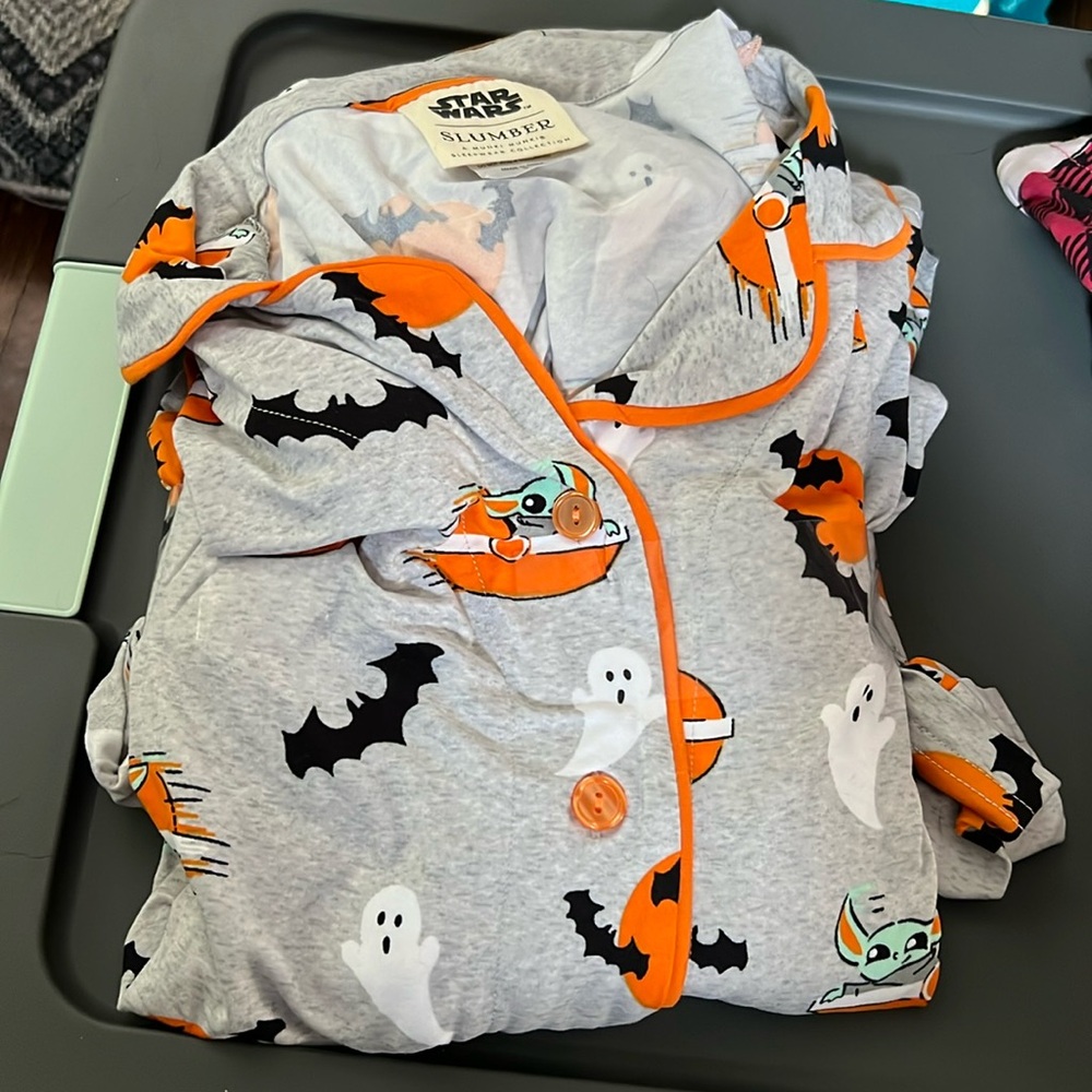 Baby Yoda Halloween Pajamas